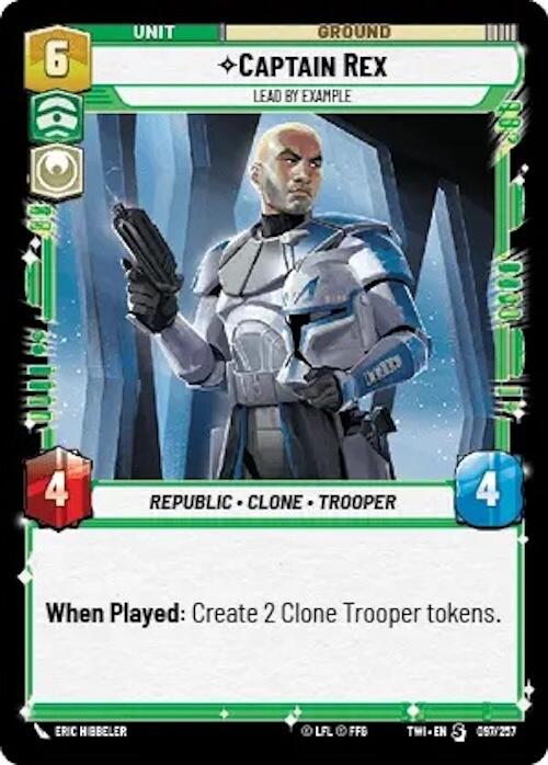 Captain Rex - Lead by Example (097/257) [Twilight of the Republic] - The Mythic Store | 24h Order Processing