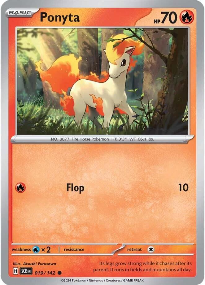 Ponyta (019/142) [Scarlet & Violet: Stellar Crown] - The Mythic Store | 24h Order Processing