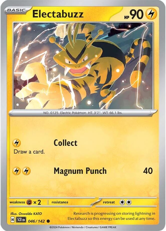 Electabuzz (046/142) [Scarlet & Violet: Stellar Crown] - The Mythic Store | 24h Order Processing