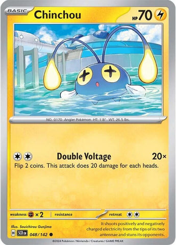 Chinchou (048/142) [Scarlet & Violet: Stellar Crown] - The Mythic Store | 24h Order Processing
