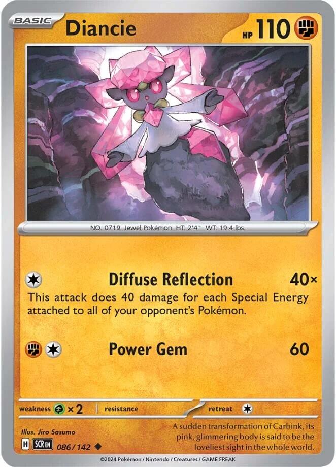 Diancie (086/142) [Scarlet & Violet: Stellar Crown] - The Mythic Store | 24h Order Processing