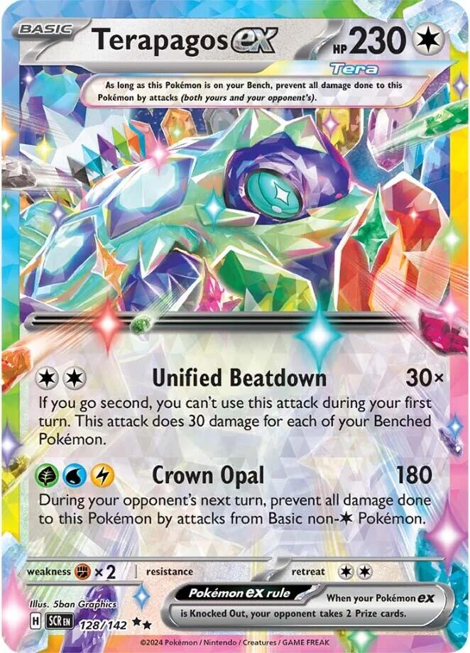 Terapagos ex (128/142) [Scarlet & Violet: Stellar Crown] - The Mythic Store | 24h Order Processing