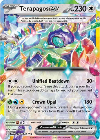 Terapagos ex (128/142) [Scarlet & Violet: Stellar Crown] - The Mythic Store | 24h Order Processing
