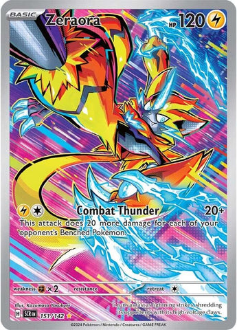 Zeraora (151/142) [Scarlet & Violet: Stellar Crown] - The Mythic Store | 24h Order Processing