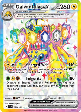 Galvantula ex (159/142) [Scarlet & Violet: Stellar Crown] - The Mythic Store | 24h Order Processing