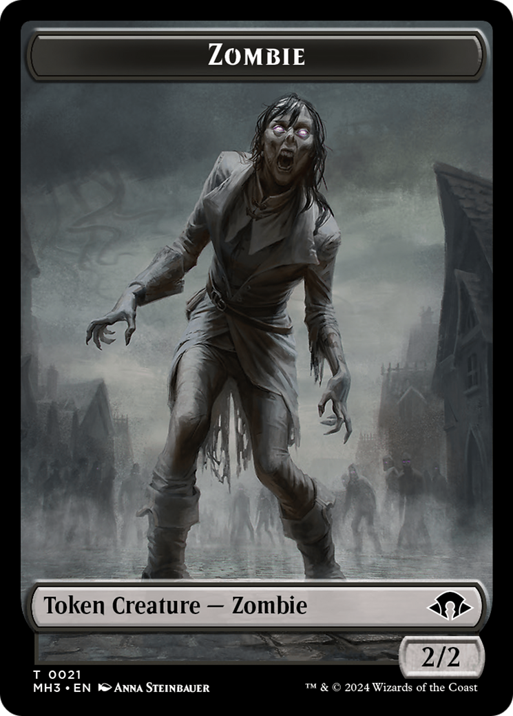 Phyrexian Germ // Zombie Double-Sided Token [Modern Horizons 3 Tokens] - The Mythic Store | 24h Order Processing