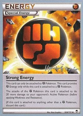 Strong Energy (104/111) (Primal Groudon - Alejandro Ng-Guzman) [World Championships 2015] - The Mythic Store | 24h Order Processing