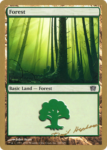 Forest (dh348) (Dave Humpherys) [World Championship Decks 2003] - The Mythic Store | 24h Order Processing