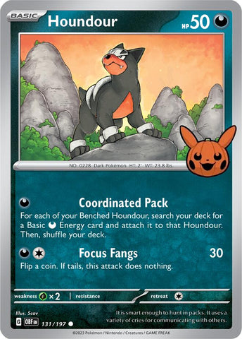 Houndour (131/197) [Trick or Trade 2024] - The Mythic Store | 24h Order Processing