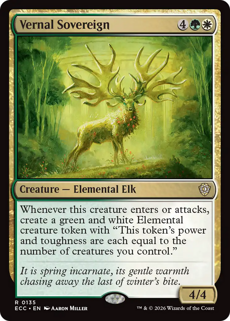 Vernal Sovereign [Lorwyn Eclipsed Commander] - The Mythic Store | 24h Order Processing