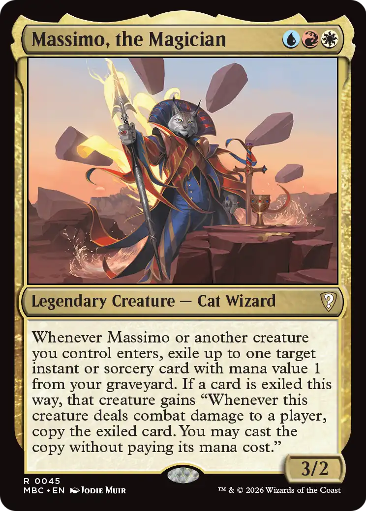 Massimo, the Magician [Mystery Booster: Commander Edition] - The Mythic Store | 24h Order Processing