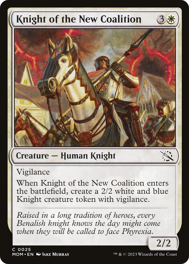 Knight of the New Coalition [March of the Machine] - The Mythic Store | 24h Order Processing