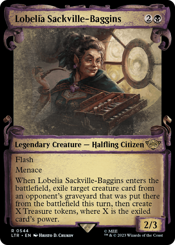 Lobelia Sackville-Baggins [The Lord of the Rings: Tales of Middle-Earth Showcase Scrolls] - The Mythic Store | 24h Order Processing