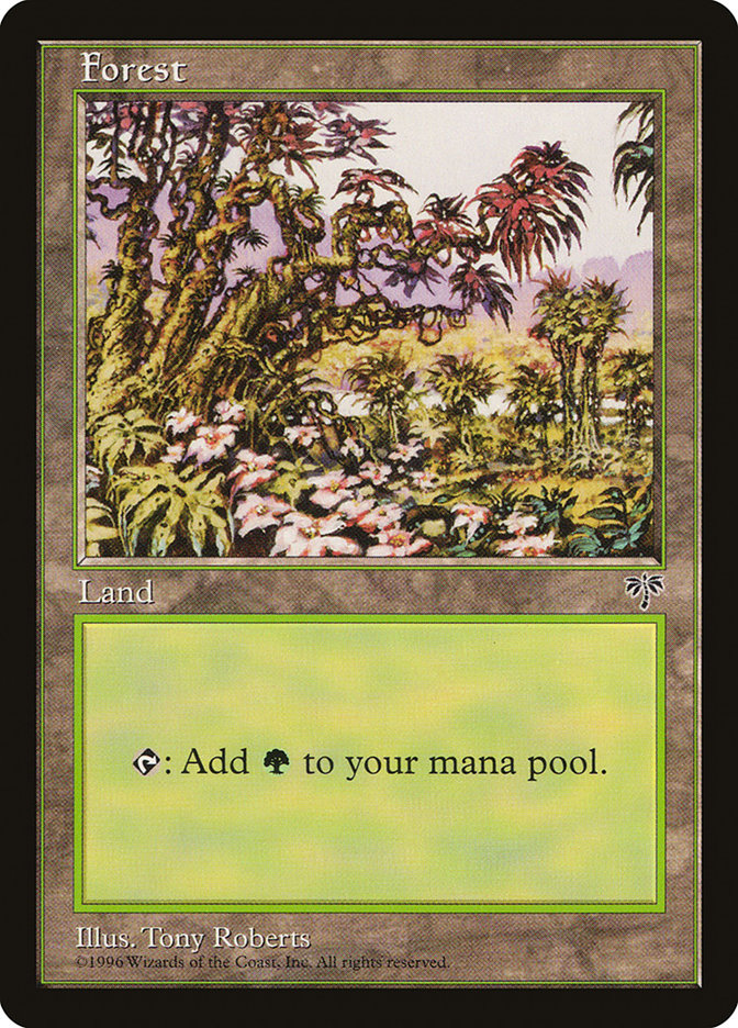 Forest (Open Flowers Bottom Center) [Mirage] - The Mythic Store | 24h Order Processing