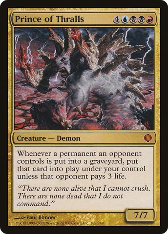 Prince of Thralls [Shards of Alara] - The Mythic Store | 24h Order Processing