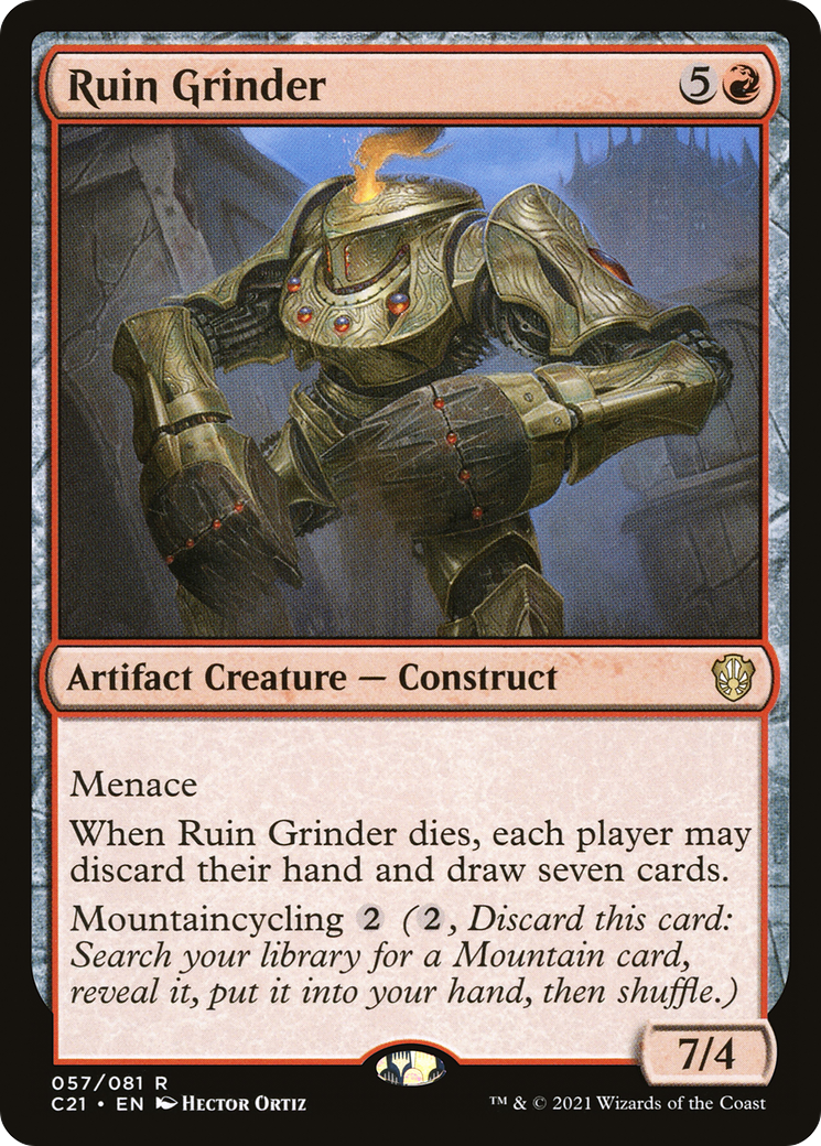 Ruin Grinder [Commander 2021] - The Mythic Store | 24h Order Processing