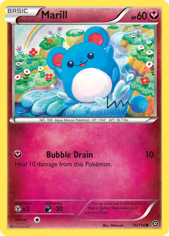 Marill (76/114) [XY: Steam Siege] - The Mythic Store | 24h Order Processing