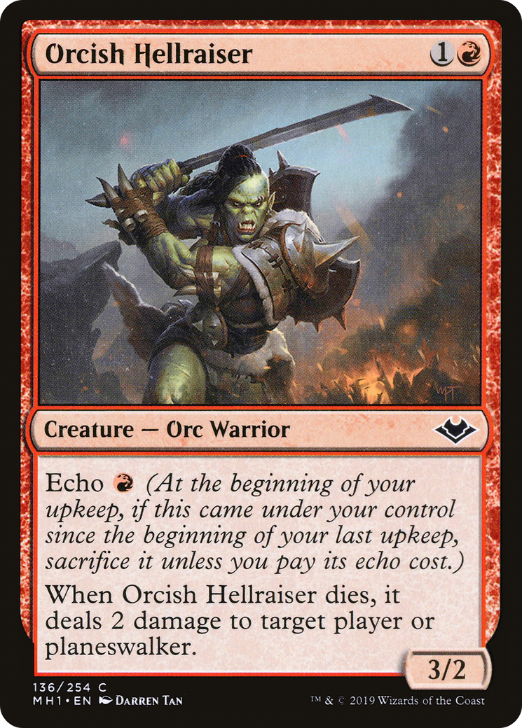 Orcish Hellraiser [Modern Horizons] - The Mythic Store | 24h Order Processing