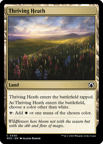 Thriving Heath [March of the Machine Commander] - The Mythic Store | 24h Order Processing