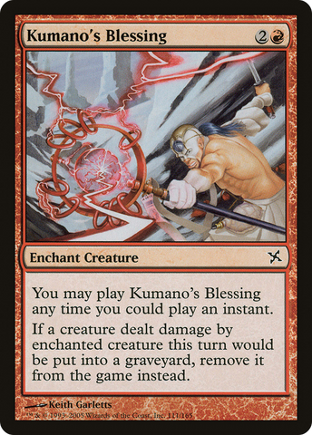 Kumano's Blessing [Betrayers of Kamigawa] - The Mythic Store | 24h Order Processing