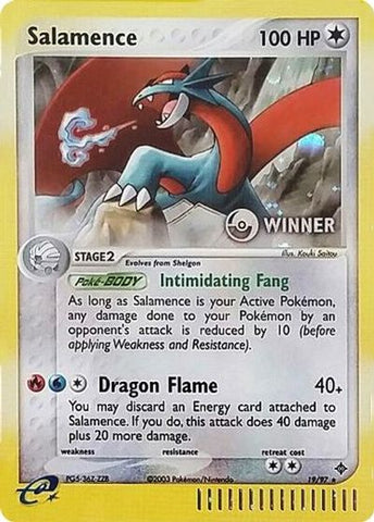 Salamence (19/97) (Winner) [League & Championship Cards] - The Mythic Store | 24h Order Processing