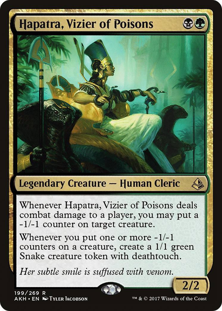 Hapatra, Vizier of Poisons [Amonkhet] - The Mythic Store | 24h Order Processing