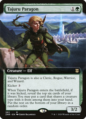 Tajuru Paragon (Extended Art) [Zendikar Rising] - The Mythic Store | 24h Order Processing