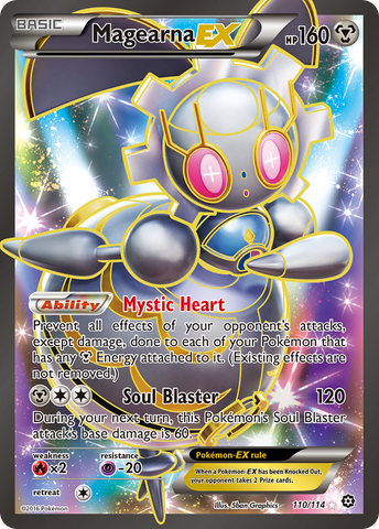 Magearna EX (110/114) [XY: Steam Siege] - The Mythic Store | 24h Order Processing