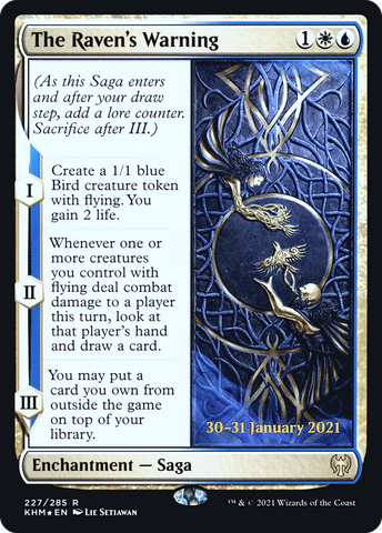 The Raven's Warning [Kaldheim Prerelease Promos] - The Mythic Store | 24h Order Processing