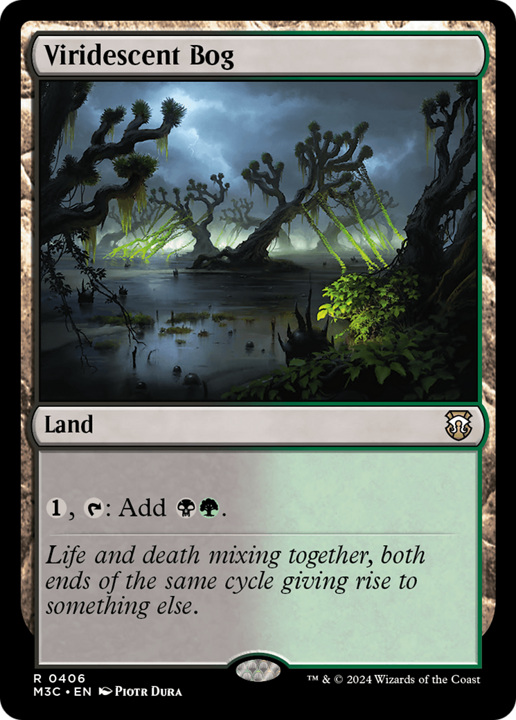 Viridescent Bog (Ripple Foil) [Modern Horizons 3 Commander] - The Mythic Store | 24h Order Processing