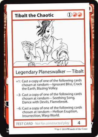 Tibalt the Chaotic (2021 Edition) [Mystery Booster Playtest Cards] - The Mythic Store | 24h Order Processing