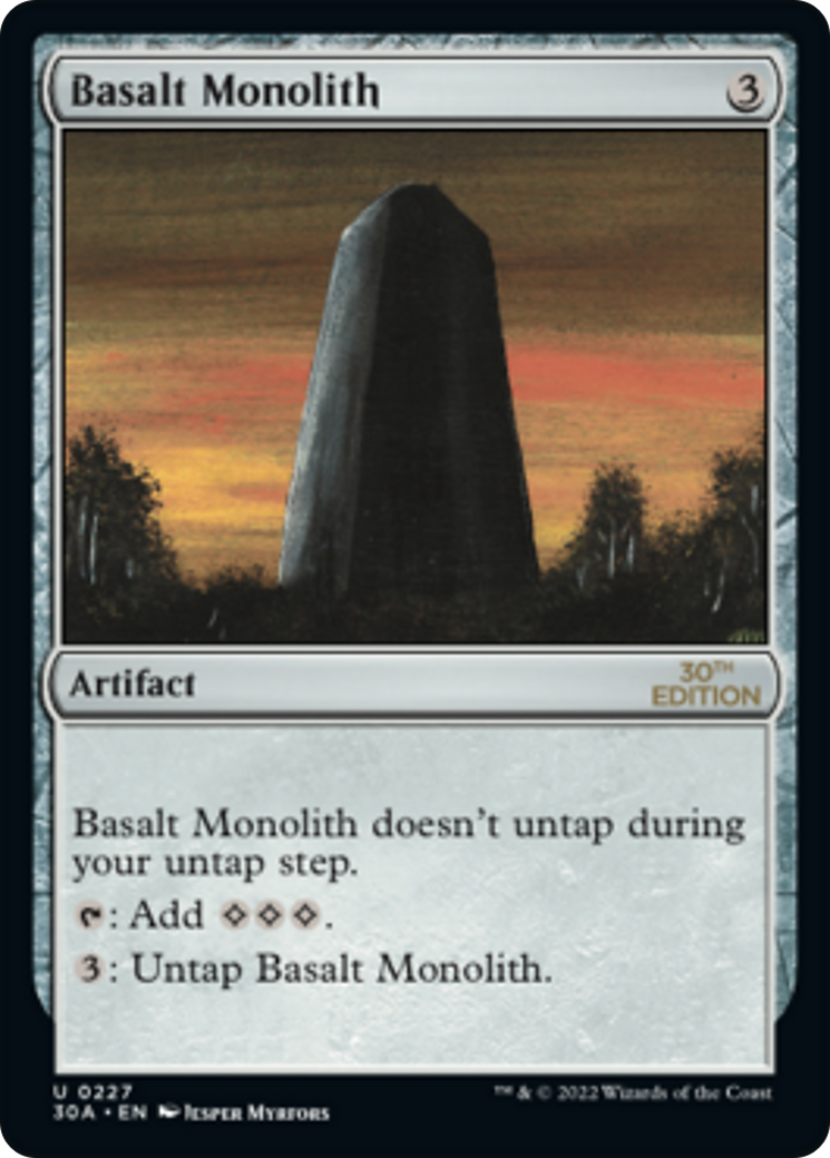 Basalt Monolith [30th Anniversary Edition] - The Mythic Store | 24h Order Processing