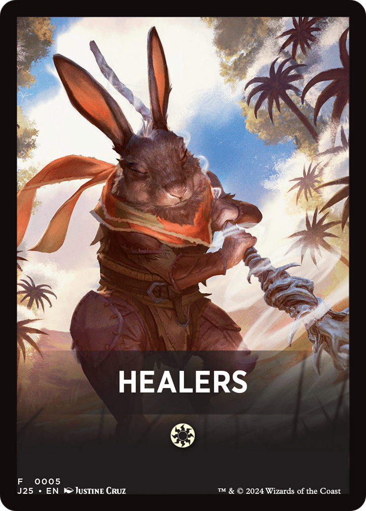 Healers Theme Card [Foundations Jumpstart Front Cards] - The Mythic Store | 24h Order Processing