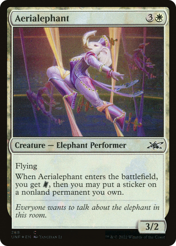 Aerialephant (Galaxy Foil) [Unfinity] - The Mythic Store | 24h Order Processing