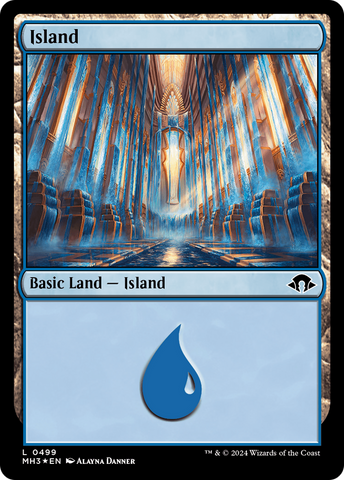 Island (0499) (Ripple Foil) [Modern Horizons 3] - The Mythic Store | 24h Order Processing