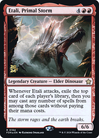 Etali, Primal Storm [Foundations Prerelease Promos] - The Mythic Store | 24h Order Processing