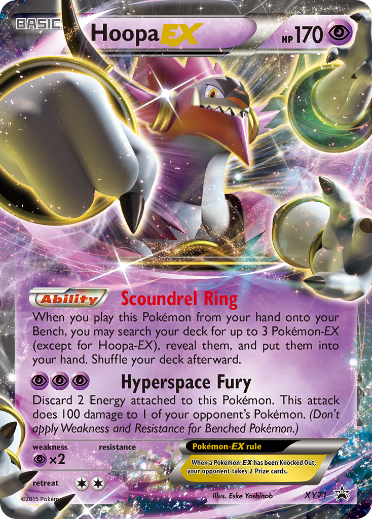 Hoopa EX (XY71) [XY: Black Star Promos] - The Mythic Store | 24h Order Processing
