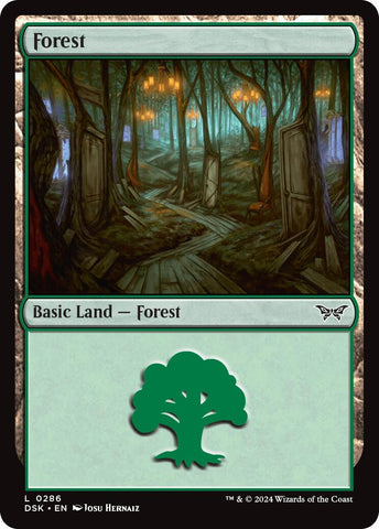 Forest (0286) [Duskmourn: House of Horror] - The Mythic Store | 24h Order Processing