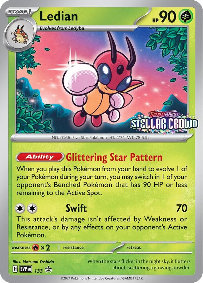 Ledian (SVP133) [Scarlet & Violet: Black Star Promos] - The Mythic Store | 24h Order Processing