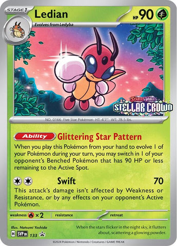 Ledian (SVP133) [Scarlet & Violet: Black Star Promos] - The Mythic Store | 24h Order Processing
