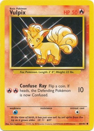 Vulpix (68/102) [Base Set Unlimited] - The Mythic Store | 24h Order Processing