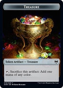 Treasure // Tyvar Kell Emblem Double-Sided Token [Kaldheim Tokens] - The Mythic Store | 24h Order Processing