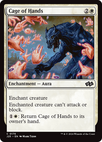 Cage of Hands [Foundations Jumpstart] - The Mythic Store | 24h Order Processing