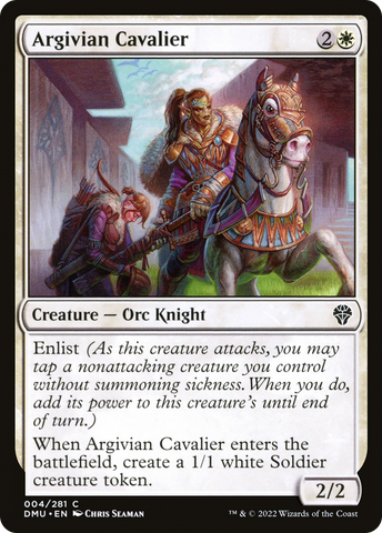 Argivian Cavalier [Dominaria United] - The Mythic Store | 24h Order Processing