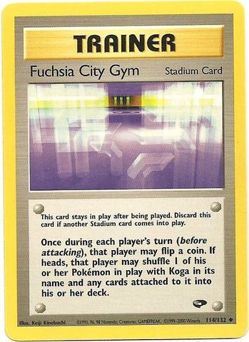 Fuchsia City Gym (114/132) [Gym Challenge Unlimited] - The Mythic Store | 24h Order Processing