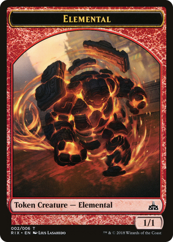 Elemental Token (002/006) [Rivals of Ixalan Tokens] - The Mythic Store | 24h Order Processing