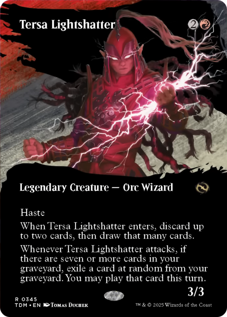 Tersa Lightshatter (Borderless) [Tarkir: Dragonstorm] - The Mythic Store | 24h Order Processing