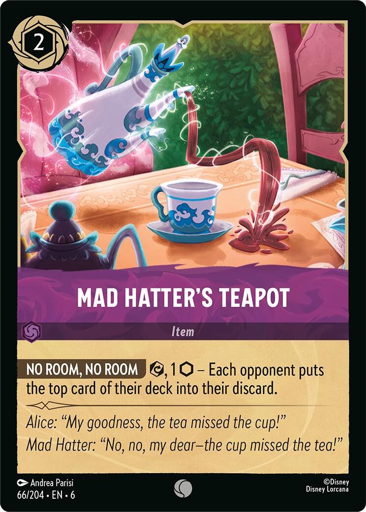 Mad Hatter's Teapot (66/204) [Azurite Sea] - The Mythic Store | 24h Order Processing