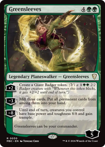 Greensleeves [Mystery Booster: Commander Edition] - The Mythic Store | 24h Order Processing