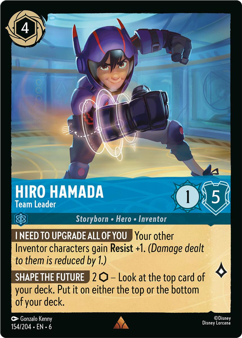 Hiro Hamada - Team Leader (154/204) [Azurite Sea] - The Mythic Store | 24h Order Processing